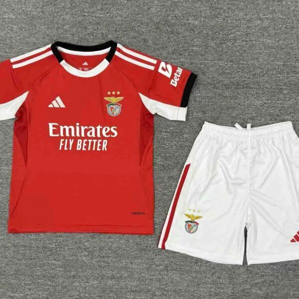 Benfica Soccer Jersey Home Kids Kit Jersey+Shorts 2025/26