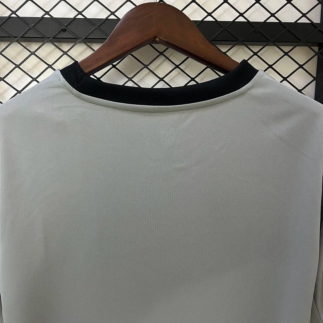 Portugal Soccer Jersey Grey Goalkeeper Custom Shirt 2025