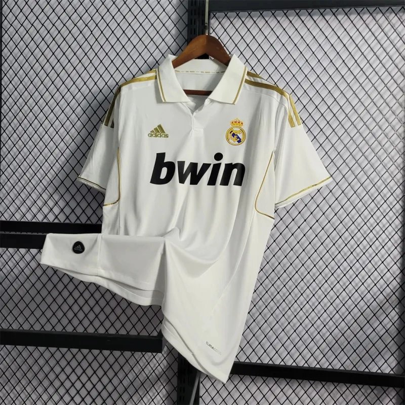 Real Madrid Retro Jersey Home Soccer Custom Shirt 2011/12