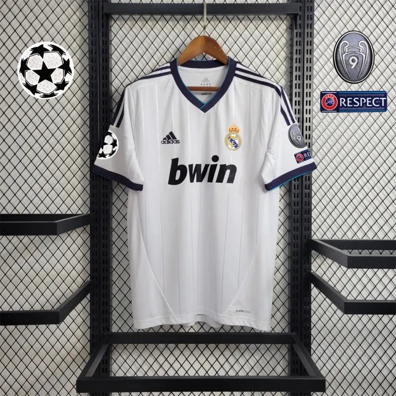 Real Madrid Retro Jersey Home Custom Soccer Shirt 2012/13