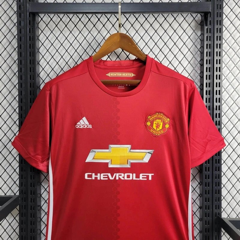 Manchester United Retro Home Football Jersey Shirt 2016/17